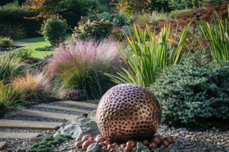 Massif de plantes